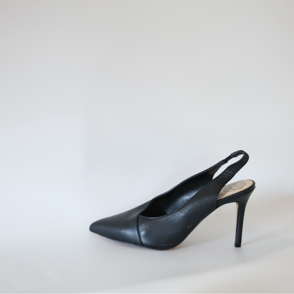Vince Camuto Black Slingback Heels